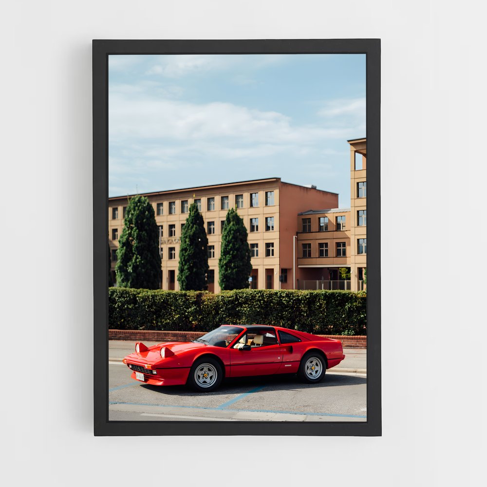 Poster gts de passion – affiche Ferrari (vue 2)